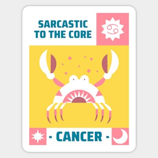 Cancer Zodiac Sign Sticker